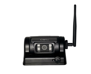 Black camera ideal for use with agricultural equipment or heavy machinery in Australia.