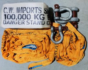 Heavy Duty Snatch Strap and Bridle Package