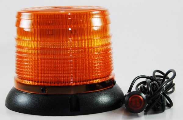 Amber rotating LED Flashing light