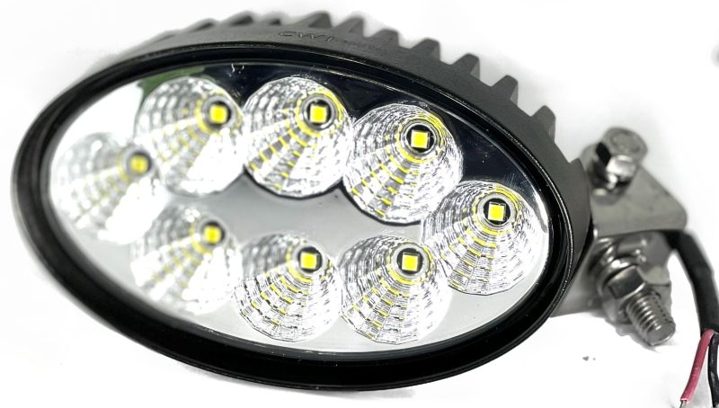 40 Watt Oval LED Rear Swivel Mount Flood Light, code; led8x5fl07 | CW ...