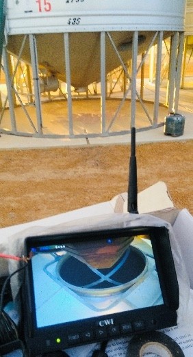 Auger into Silo, wireless