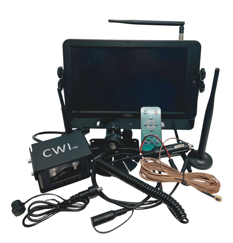 10.1in wireless screen and 1 camera