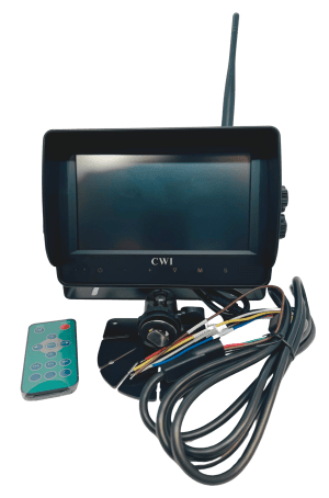 7in Wireless Water Proof Screen