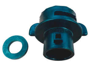 Hardi Adapter Cap from EF3 to Square Lug Outlet (Teejet)